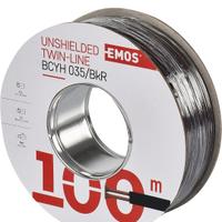 cavo elettrico EMOS 2X0,35 100mt.