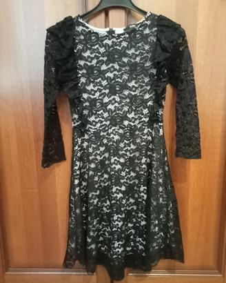 Vestito in pizzo nero Zuiki