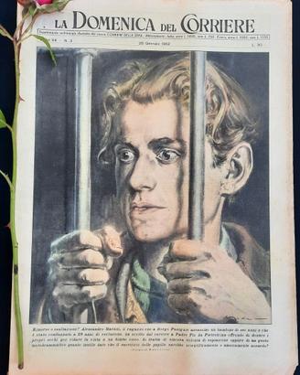 La Domenica del Corriere 20 gennaio 1952 allergie