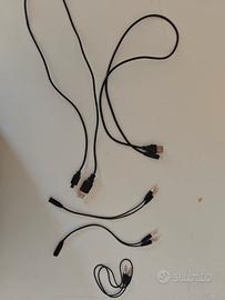 cavi jack e USB B a 5 PIN 