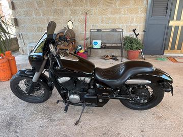 Honda shadow vt 750 black spirit