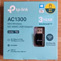 2 ADATTATORI WIRELESS-USB TP-LINK AC1300
