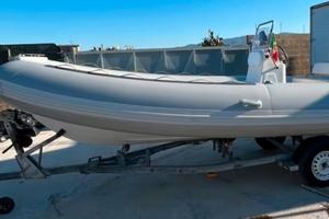 Barca RIB Gommone + Suzuki Johnson 40CV 4T pc. Ore