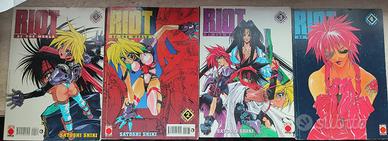 Riot of the word - completo 1-4 - panini comics