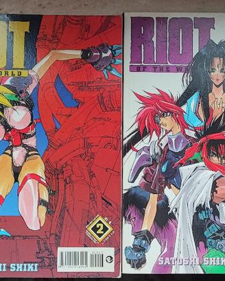 Riot of the word - completo 1-4 - panini comics