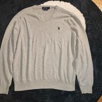 Felpa ralph Lauren uomo grigia 