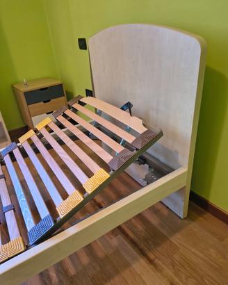 Rete a Doghe Ergonomica Reclinabile + Materasso