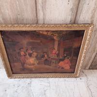 Stampa antica con cornice