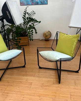 Poltrone IKEA PS da esterno/interno in metallo