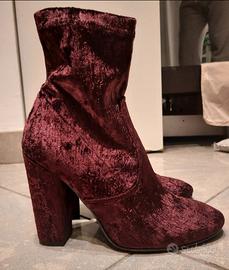 Stivaletti Bordeaux