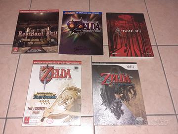 Retrogames guide strategiche Zelda e Resident Evil