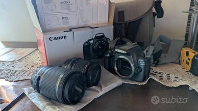 Reflex digitale Canon Eos 1100d + Tamron 18-200