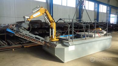 MOTOBARCA DISERBATRICE NETTUNO MOD-4500/1850