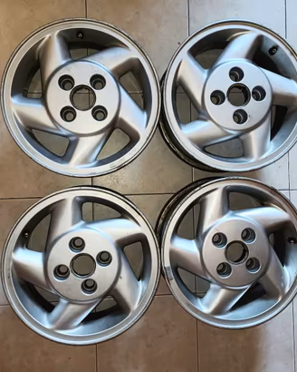 4 CERCHI IN LEGA FORD RS 4X108 R14 SIERRA ESCORT