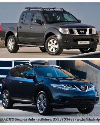 Ricambi nissan navara-murano 2012-2026