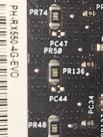 SCHEDA VIDEO ASUS  RX550-4G-EVO