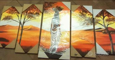 quadro dipinto a mano 