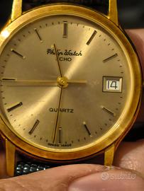 orologio Philip watch con cassa oro 