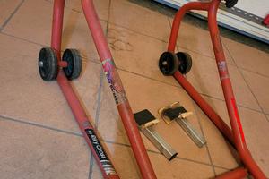 Cavalletto sollevamento moto 