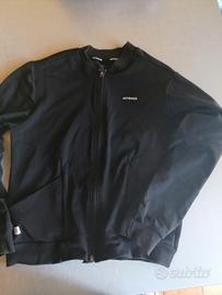 Giacca da tennis Artengo 10/11 anni h. 150 cm nera