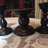 trittico porta candele