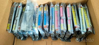 Set di 14 cartucce per stampante EPSON a colori