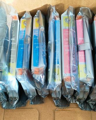 Set di 14 cartucce per stampante EPSON a colori