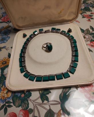 Parure malachite messicana