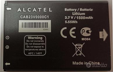 Alcatel batteria ricaricabile CAB23V0000C1