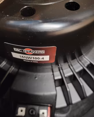 subwoofer professionale  B&C speakers 15nw100