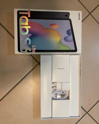 Tablet Samsung-Galaxy Tab S6 Lite, penna e cover