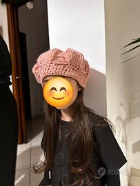basco uncinetto bambina
