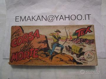 TEX SERIE ROSSA N 100 LA CORSA DELLA MORTE