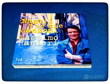 MASSIMO RANIERI BOX 3 CD NUOVO SIGILLATO