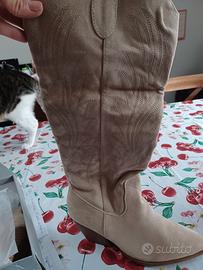 stivale beige