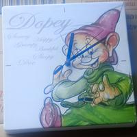 Orologio parete 7 nani Egan 