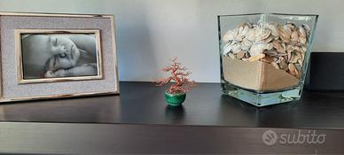 BONSAI MICRO IN RAME PURO IN VASO,BONWIRE ART