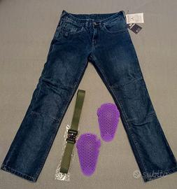 Jeans da moto COURSE con aramide W30 L30