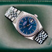 Rolex Datejust Ref. 1603 Blue Dial