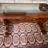 Tavolo legno e vetro