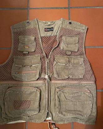 Caccia/peca gilet multitasca