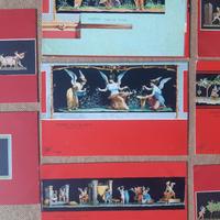 Lotto 8 cartoline antiche Pompei Casa dei Vettii