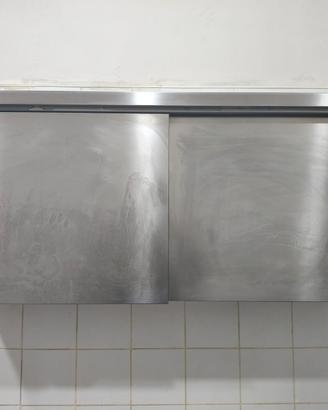 Pensile armadietto  in acciaio 140 cm
