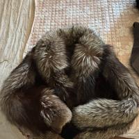 Pelliccia Fendi vintage in volpe argentata