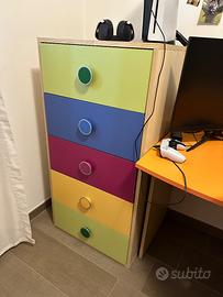 Cassettiera cameretta