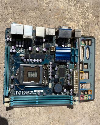 miniitx gigabyte h55n-usb3 con shield per parti