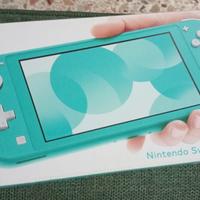 nintendo switch lite + custodia