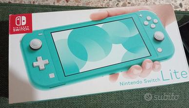nintendo switch lite + custodia