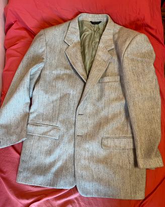 Giacca Balzer Uomo 100% Lana Vintage Retrò
