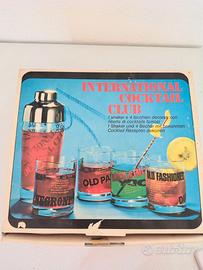 Set Cocktail anni 70 Saivo Made in Italy